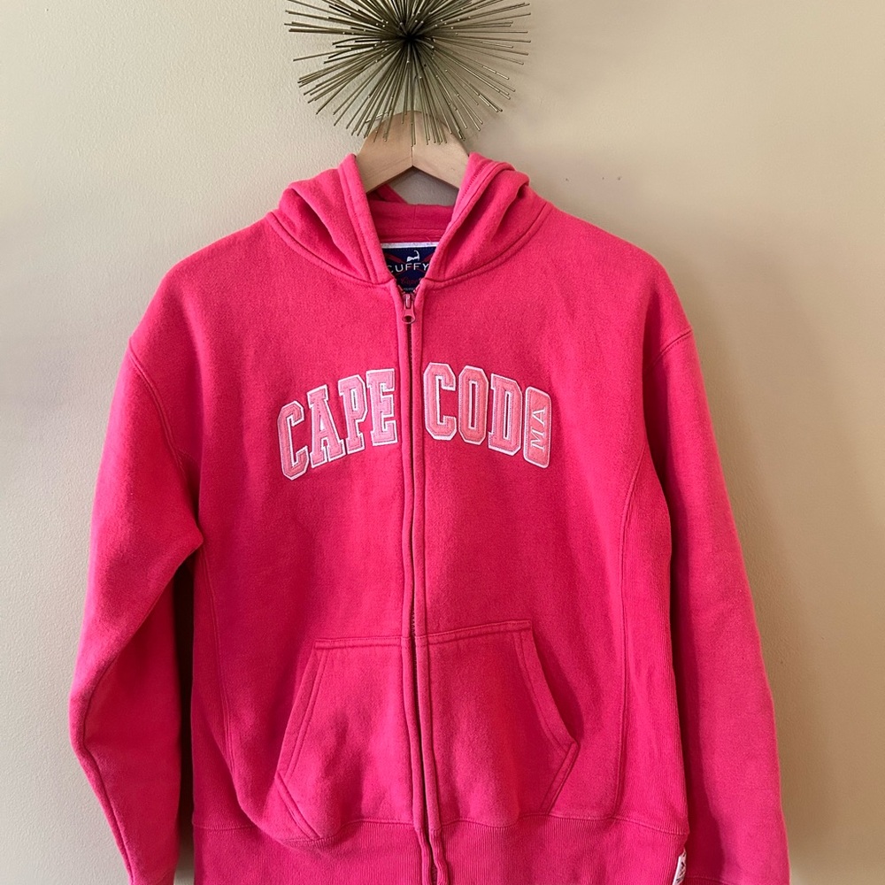 Pink Zip-Up Hoodie CAPE COD kids 14 16